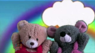 Jack Spart Poem Teddy Bear Puppet Funny Children Video by Kids Rhymes