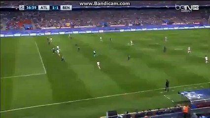Goal Gaitan N. - Atl Madrid 1-1 Benfica HD - 30.09.2015