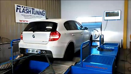 Reprog & Passage au banc BMW 120d 177cv@222cv by Flashtuning.fr