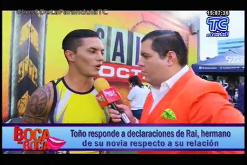 Toño Abril responde a su cuñado quien se opone a relación de él con Rahab
