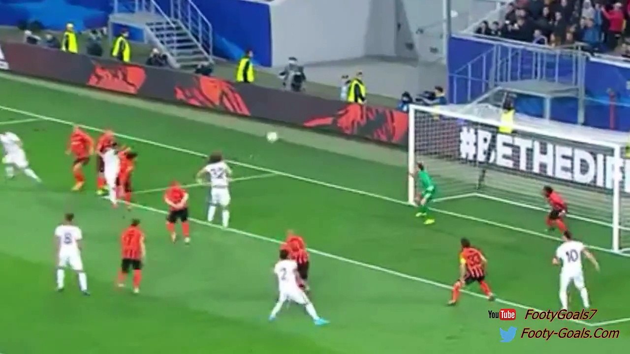 David Luiz Goal - Shakhtar vs PSG 0-2 (UCL 2015)