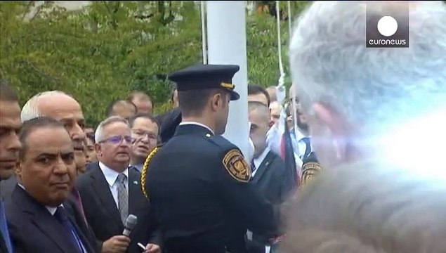 Abás hiza la bandera palestina en la ONU y da portazo a todos los acuerdos firmados con Israel