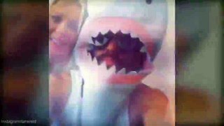 Tara Reid rocks out with boyfriend Yavuz dressed as a shark