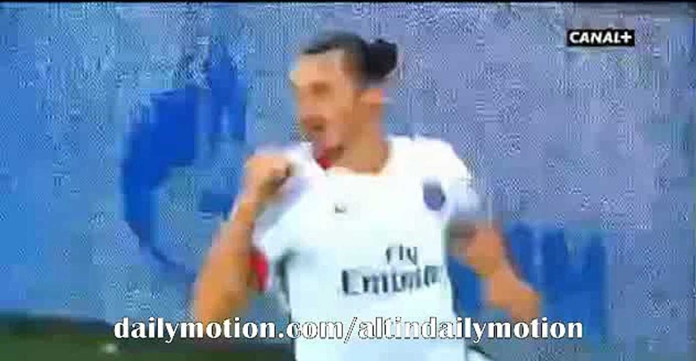 Zlatan Ibrahimovic Brilliant Goal - Shakhtar 0 - 3 PSG - 30-09-2015