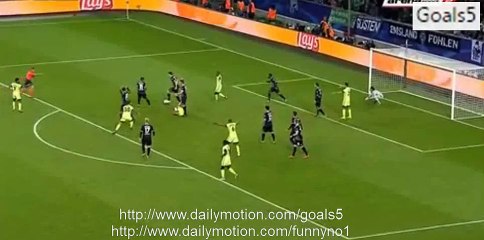 Sergio Agüero Goal Monchengladbach 1 - 2 Manchester City Champions League 30-9-2015