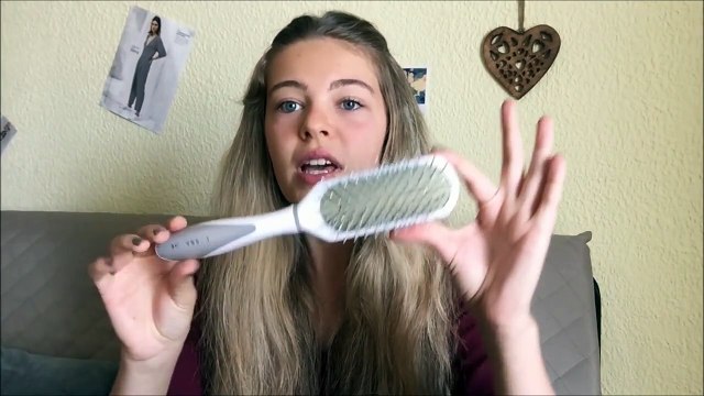 Des cheveux lisses et brillants avec le lisseur pro Trendyliss Luxury