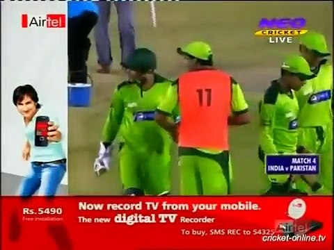 Gambhir Kamran Akmal Shoaib Akhtar Harbhajan Singh Sledging Asia Cup 2010