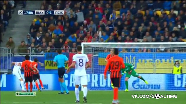 Shakhtar Donetsk 0-3 Paris Saint Germain (30.09.2015) Highlights, All goals - Champoins League
