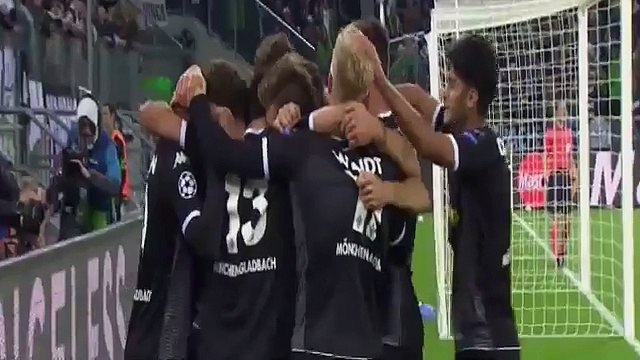 Lars Stindl Goal - Moenchengladbach vs Manchester City 1-0 [30.9.2015] Champions League