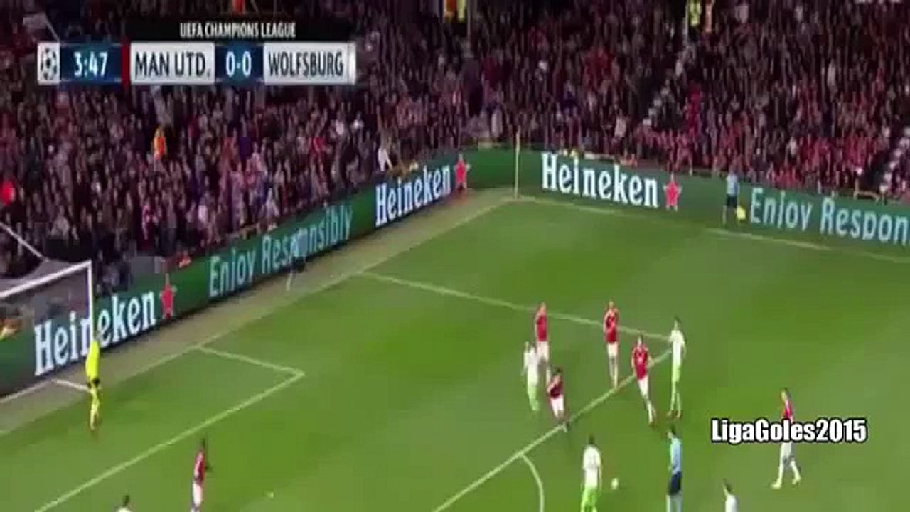 Manchester United vs Wolfsburg 2 1 All Goals 2015 HD