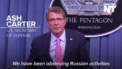 Sec. of Defense: Russian Airstrikes Will 'Inflame' Civil War In Syria