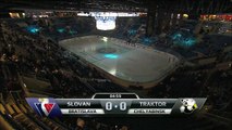 Slovan Bratislava vs Tractor Chelyabinsk Highlights 30.09.2015 RUSSIA: KHL