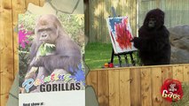 Gorila pintor