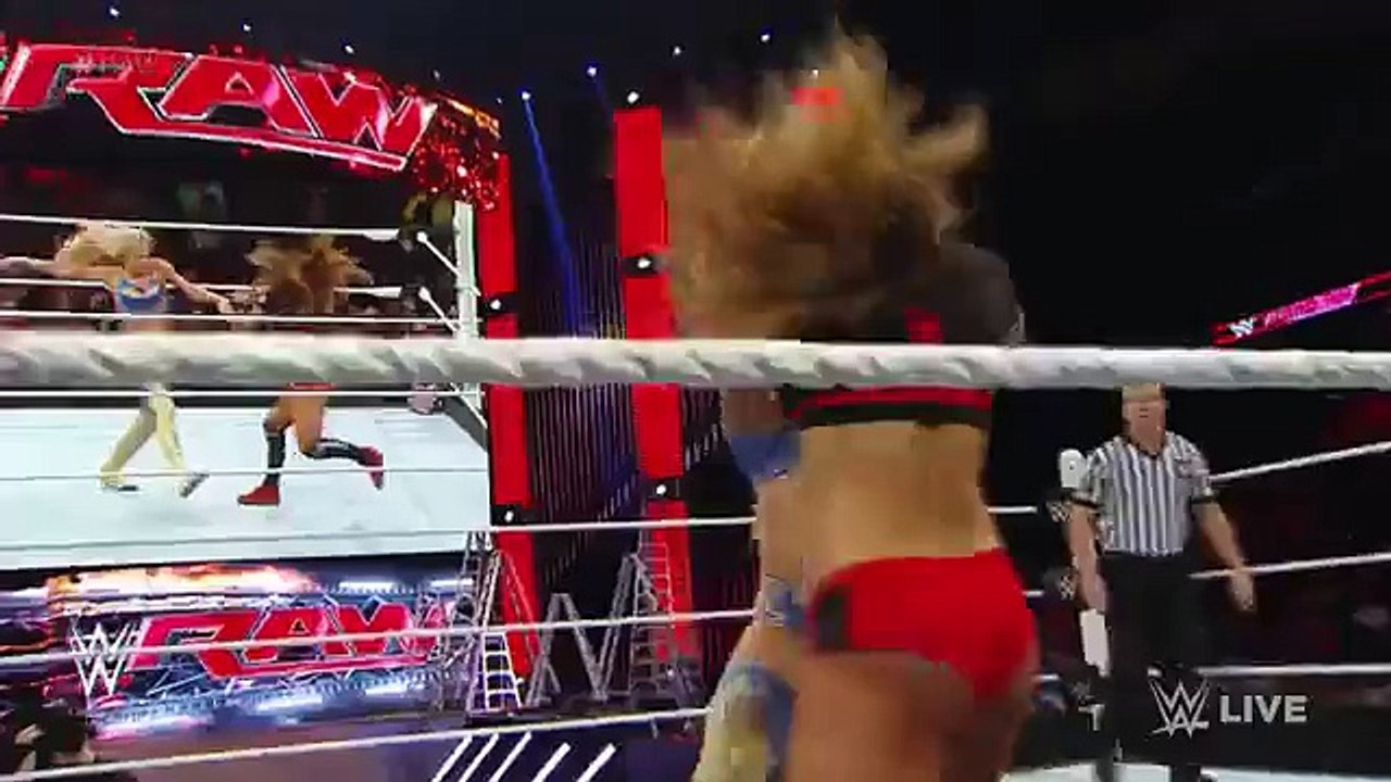 Summer Rae vs Nikki Bella Raw June 8 2015 -