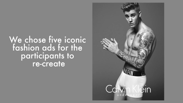 People Recreate Iconic Fashion Ads