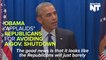 Congress Avoids a Gov. Shutdown, Obama Is Not Impressed