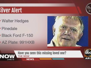 Silver Alert issued for missing 76-year-old Walter Hedges