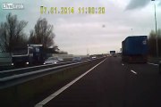 Emergency landing on A9 highway, close to Schiphol airport
