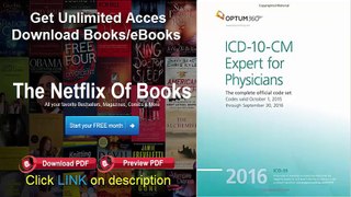 ICD-10-CM Expert For Physicians 2016 - The Complete Official Version (ICD-10-CM Expert For Physicians) (Icd-10-Cm Expert For Physicians Draft) Pdf Free Download