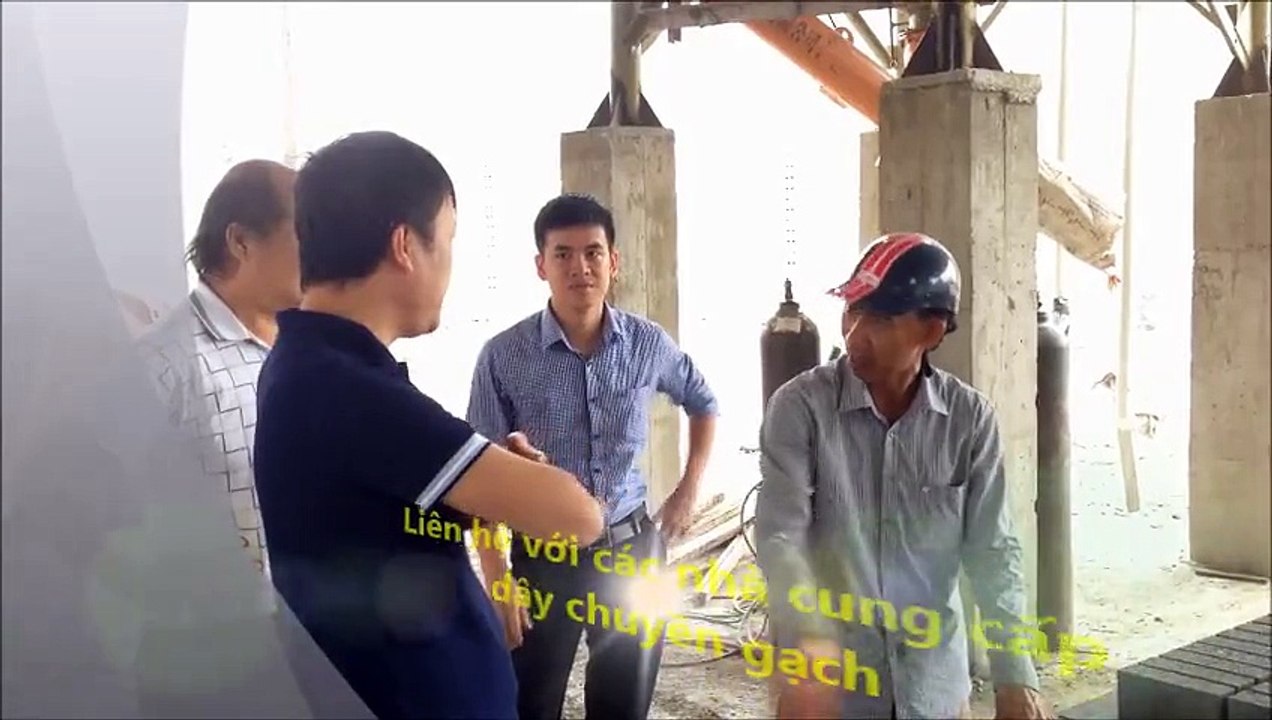 Lắp đặt máy gạchThanh Hóa - chia sẻ của khách hàng mr Chiến
