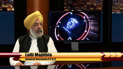 Sukhjinder Raj Singh Lalli Majithia with Deepak Punj @5aabtv Part-A