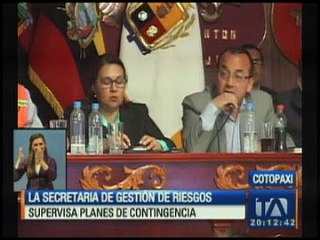 Secretaría de Gestión de Riesgos revisa planes de contingencia