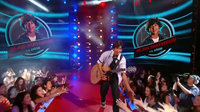 Niño venezolano conquistó a Ricky Martin, Pausini y Sanz en “La Banda”