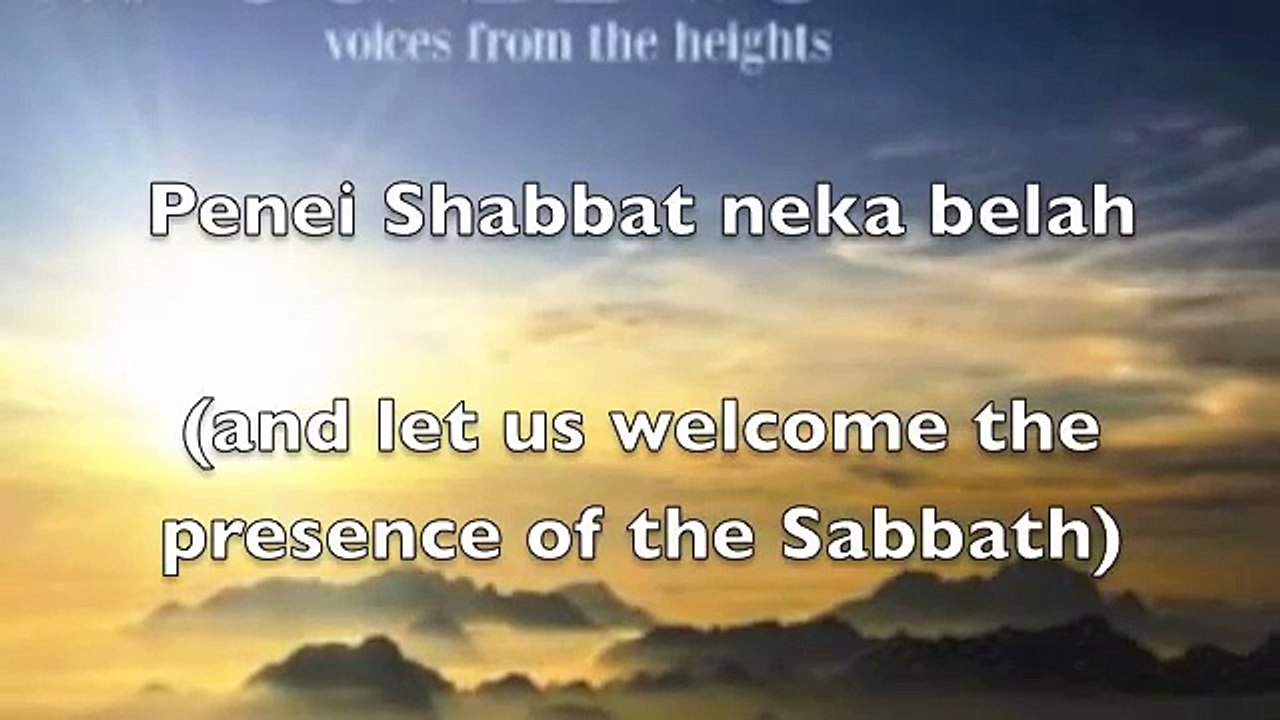 Lecha Dodi- Maccabeats