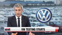 Korea's Ministry of Environment begins testing of Volkswagen cars