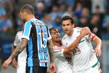Fred marca, Flu segura o Grêmio na Arena e vai à semifinal da Copa do Brasil