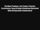Read The Minor Prophets Job Psalms Proverbs Ecclesiastes Song of Songs (Zondervan Illustrated