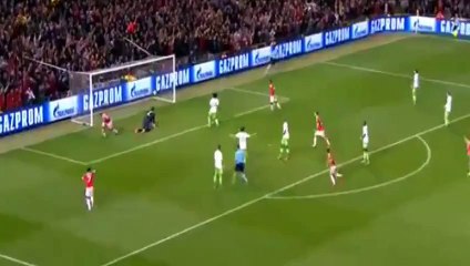 Chris Smalling Fantastic Goal - Manchester United vs Wolfsburg 2-1 (Champions League 2015) HD