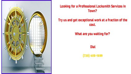Automotive Locksmith Experts in Buffalo Creek, CO
