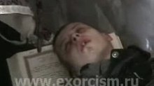 Exorcism by a Russian Orthodox priest.