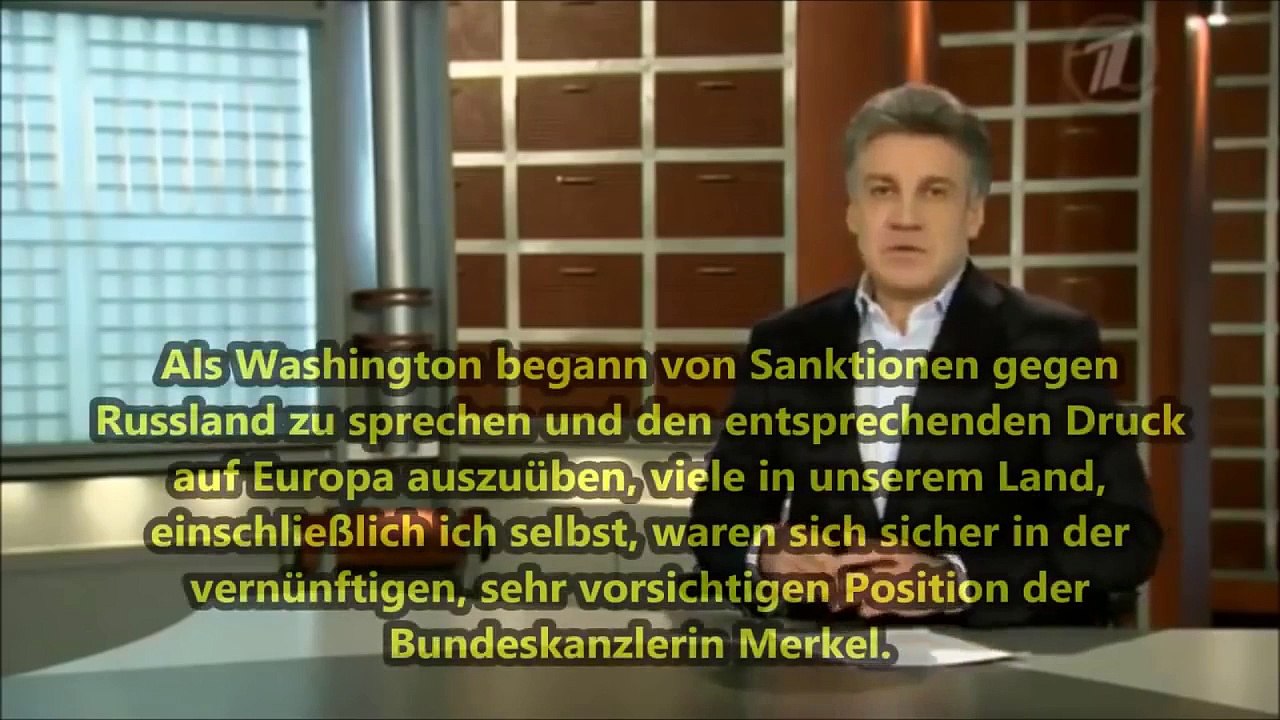 Russisches TV berichtet über die Kanzlerakte 2015