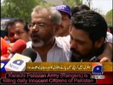 Karachi Pakistan Army (Rangers) is killing daily innocent Citizens of Pakistan