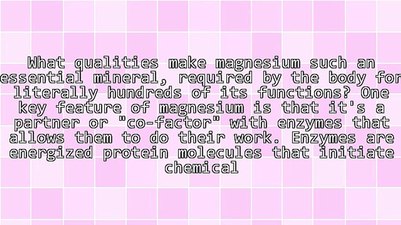 Magnesium Benefits Insomnia, Hot Flashes, Heart Health and Bones