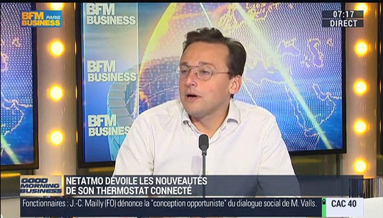 Netatmo lance son thermostat connecté: Frédéric Potter – 01/10