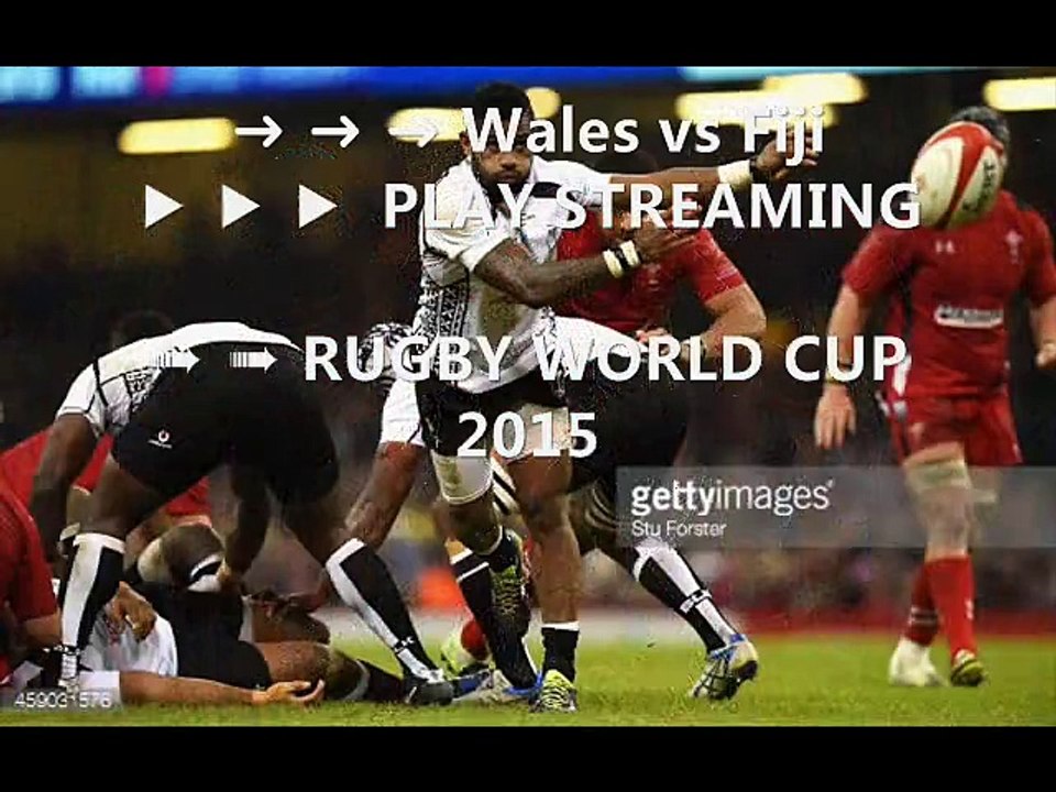 Watch Live Streaming Rugby World Cup Wales vs Fiji