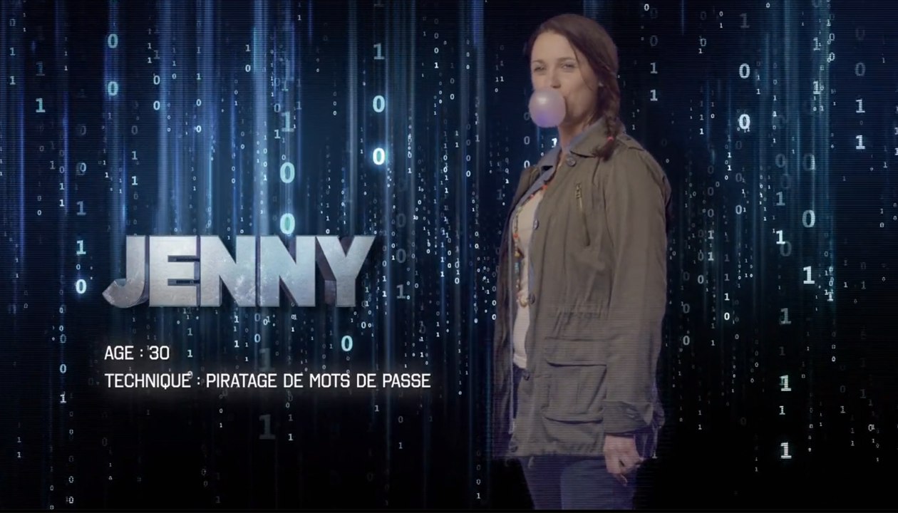 Hack Academy : Jenny et le piratage de mots de passe