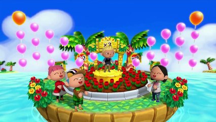 Animal Crossing : amiibo Festival - Video #3 Balloon Island