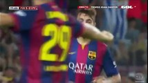 Barcelona vs Club Leon 6:0 Munir elHaddadi Second Goal Friendly Match 2014