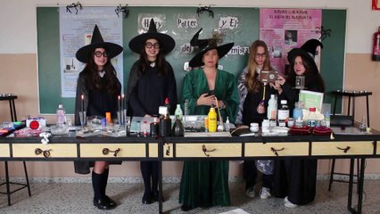 Science on Stage: Chemistry and Physics with Harry Potter