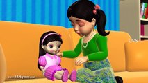Miss Molly had a dolly - 3D Animation - English Nursery Rhymes - 3d Rhymes - Kid