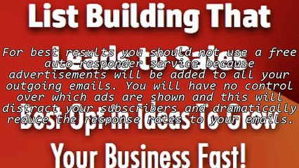 Email Marketing Tips - How To Start Your Own Opt In List
