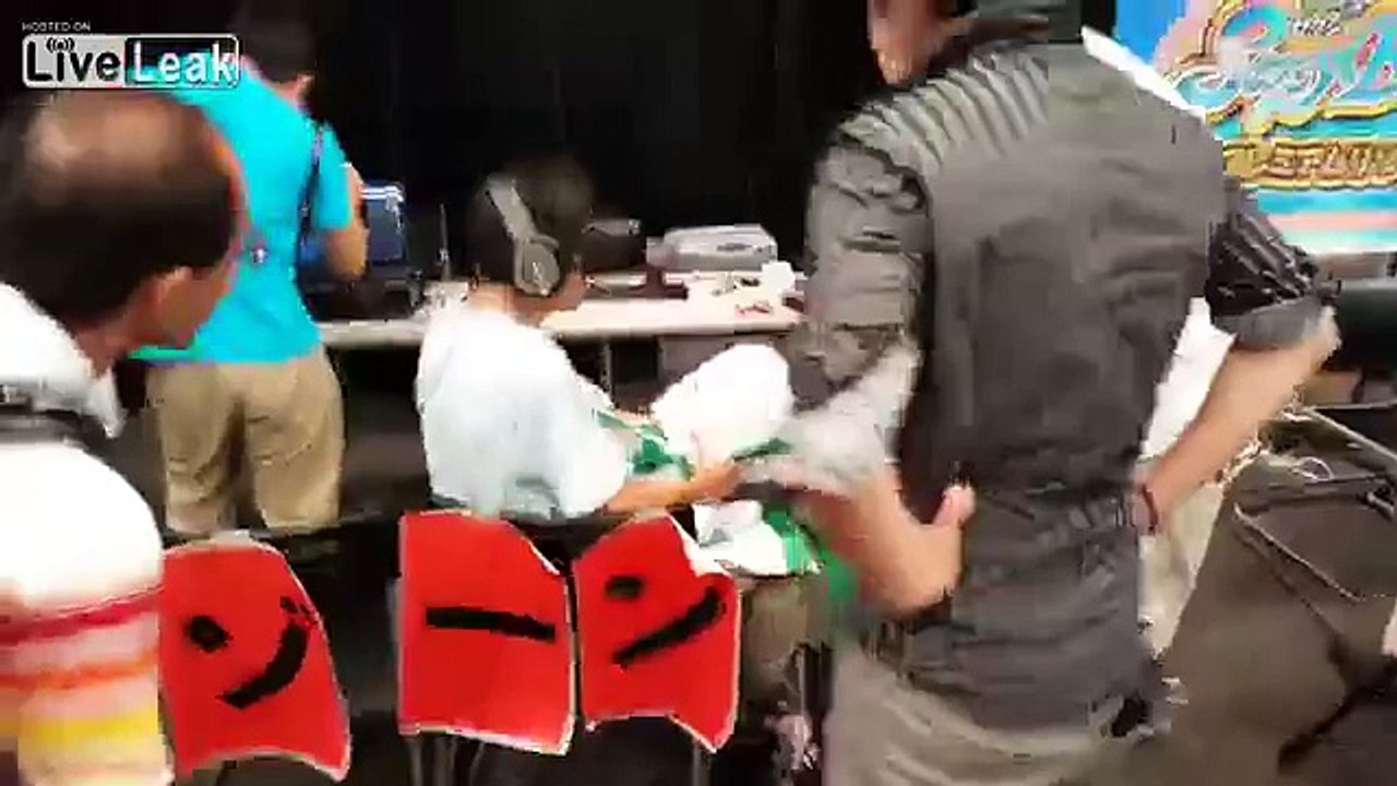 Japanese VR game....well, what did you think would happen?