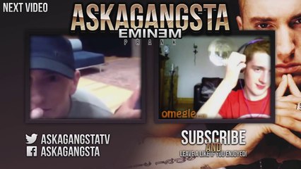Eminem on Chatroulette / Omegle Prank