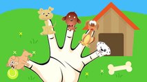 Finger Family Dog Family | Nursery Rhyme | Songs for Children | Animated Surprise Eggs for