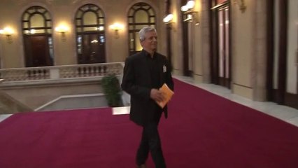 Arribada al parlament dels diputats electes de Junts pel Sí