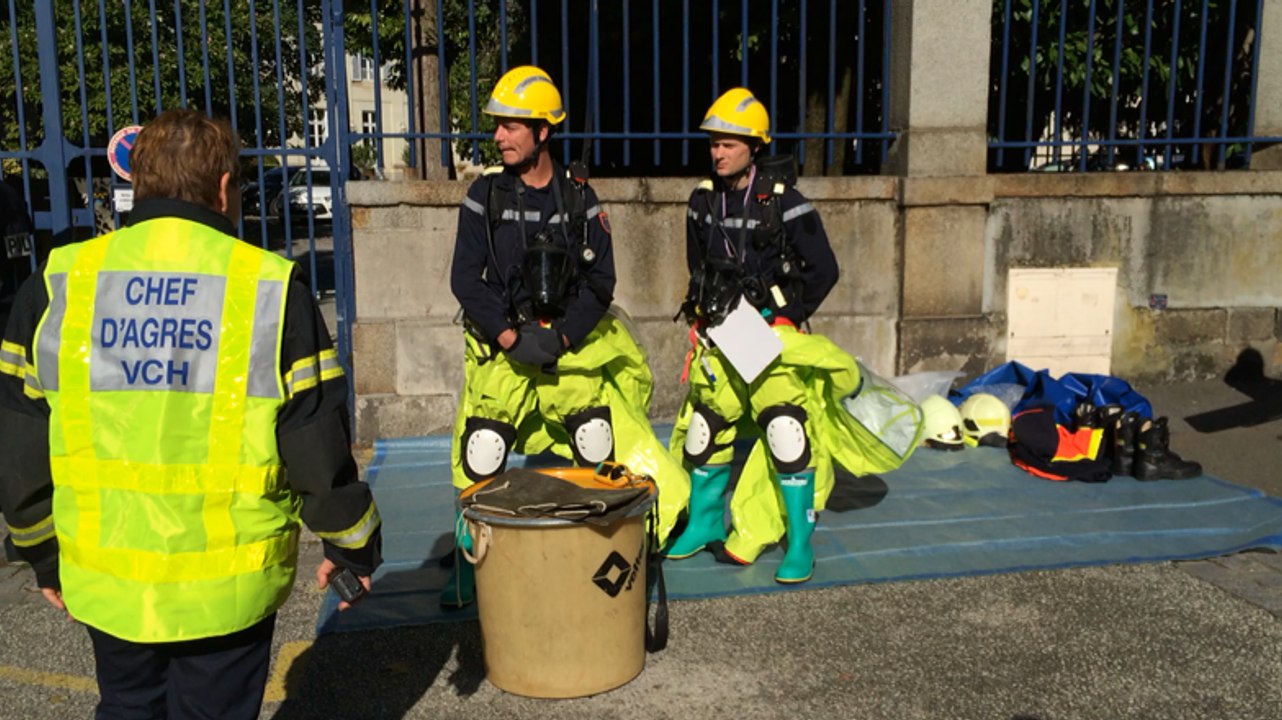 Alerte au colis suspect